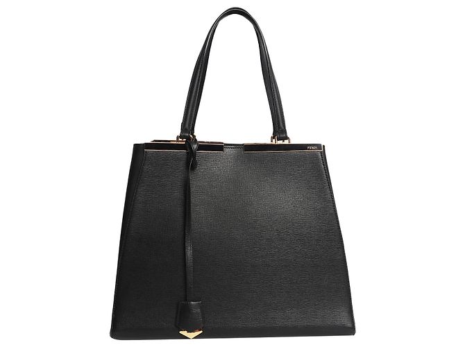Fendi Borsa tote nera 3Jours Nero