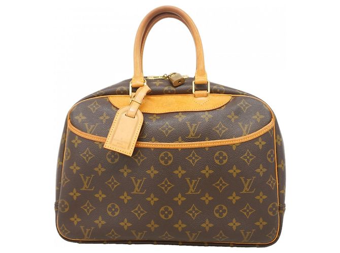 Bolsa Louis Vuitton Monogram Deauville Marrom
