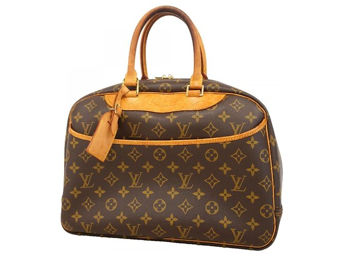 Bolsa Louis Vuitton Monogram Deauville Marrom