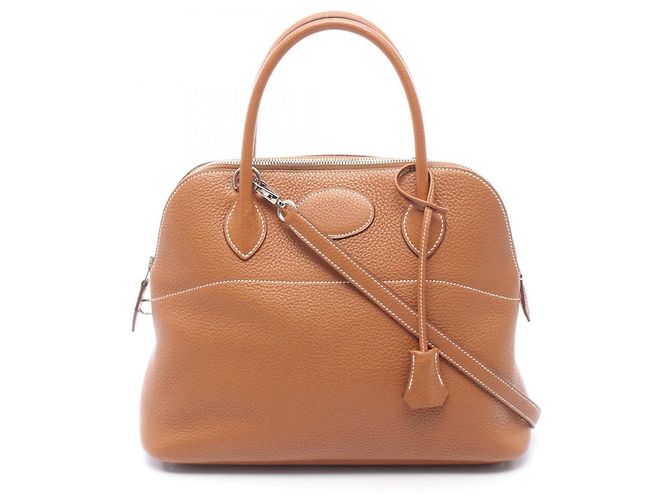 Hermès Sac à main Hermes Bolide 31 Doré