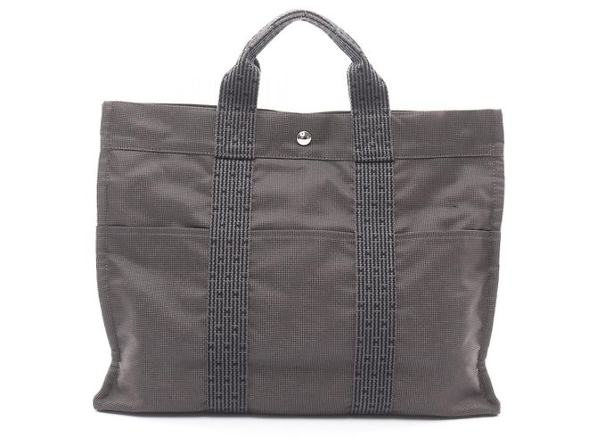 Hermès Sac cabas Hermes Herline MM Marron