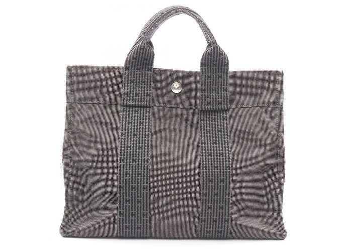 Hermès Sac cabas Hermes Herline PM Marron