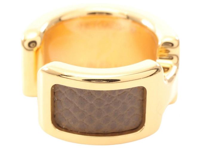 Hermès Ear cuff Olympe PM Hermes Marrone D'oro