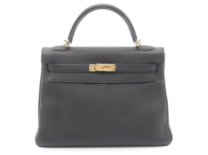 Hermès Bolsa 2-Way Hermes Kelly 32 Preto