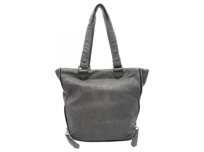 Loewe Anagram Tote Bag Braun