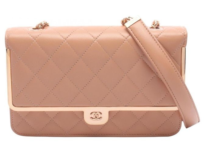 Borsa a Spalla Chanel Matelassé Rosa