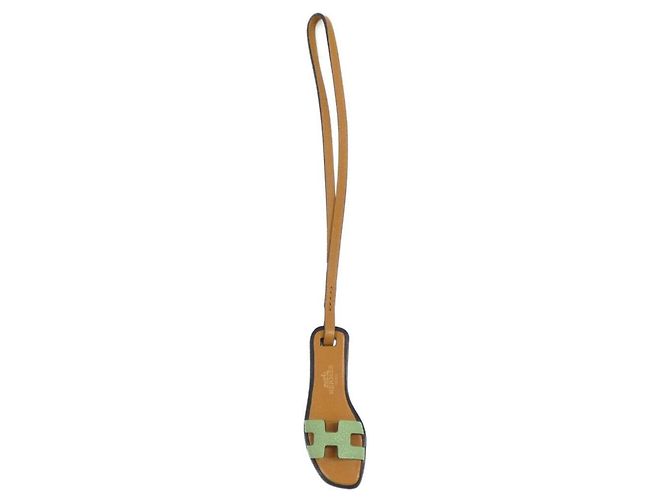 Hermès Borsa accessorio Oran Nano Hermes Verde chiaro