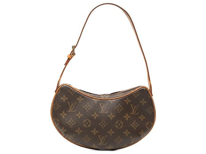 Louis Vuitton Marron Monogram Croissant PM