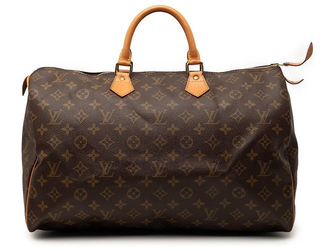 Louis Vuitton Marrom Monogram Speedy 40