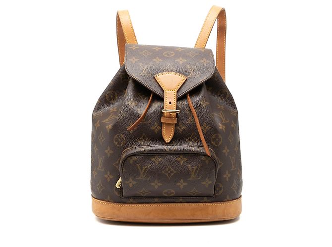 Louis Vuitton Marrom Monogram Montsouris MM