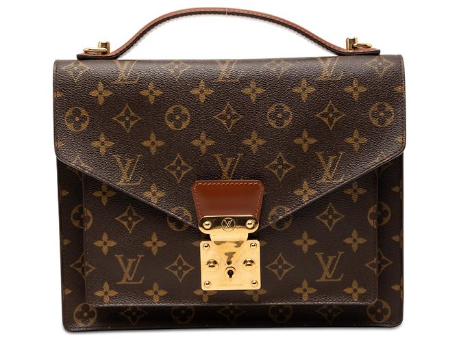 Louis Vuitton Brown Monogram Monceau 28