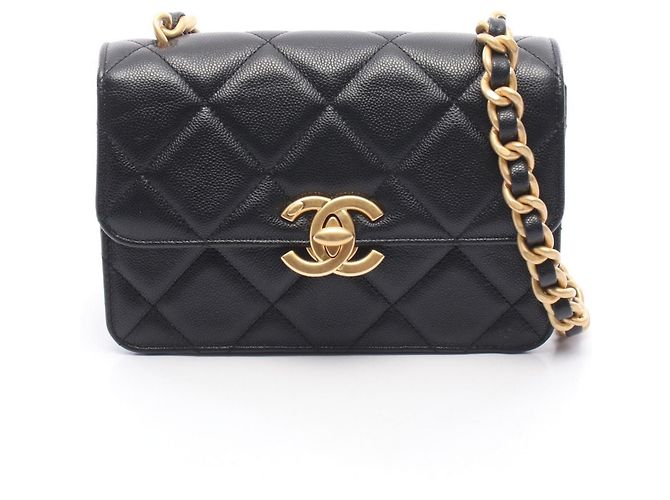 Borsa a Spalla Chanel Matelassé Small Flap Nero