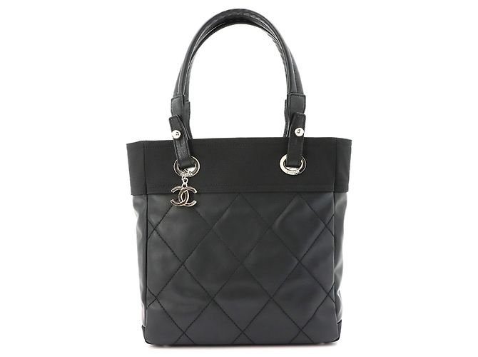 Timeless Borsa Tote Chanel Paris Biarritz PM Nero