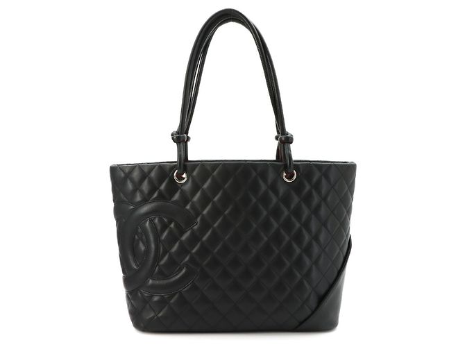 Sac cabas large Chanel Cambon Line Noir