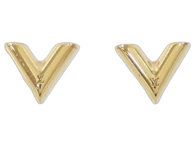 Essential V Ohrringe Louis Vuitton Golden