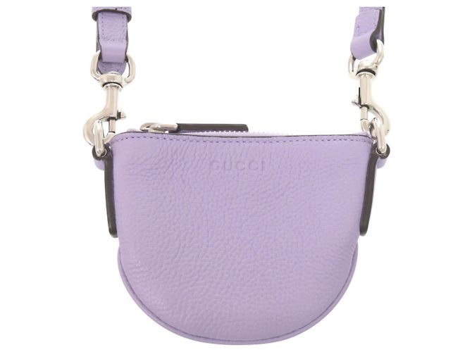 Borsa a tracolla micro mini viola Gucci Porpora