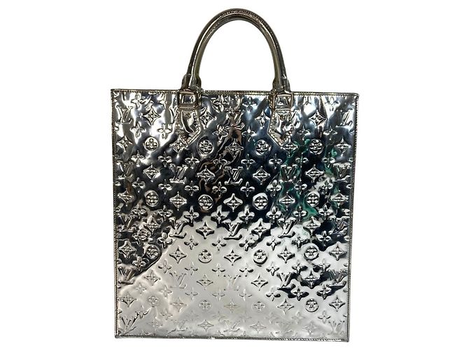 Bolsa Tote Louis Vuitton Monogram Miroir Silver Prata