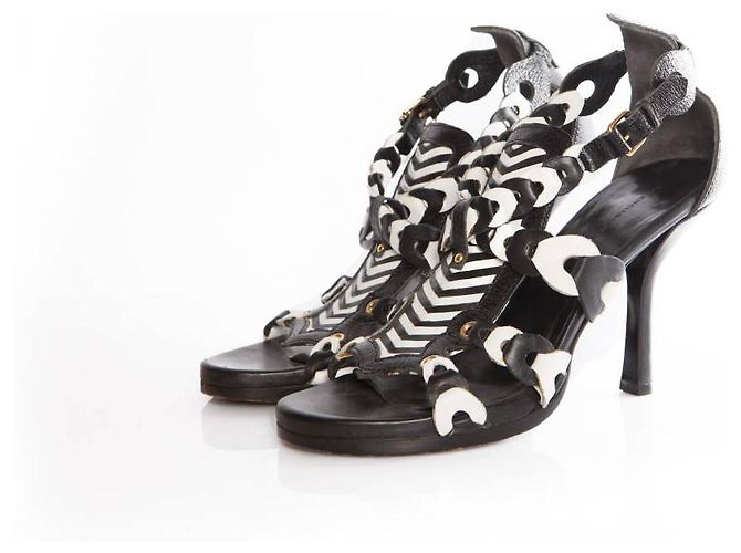 Balenciaga, sandali gladiatore Multicolore