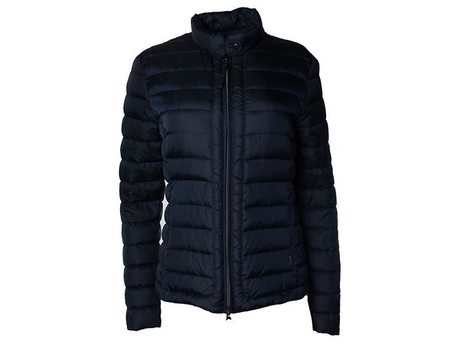 Woolrich, jaqueta acolchoada leve azul