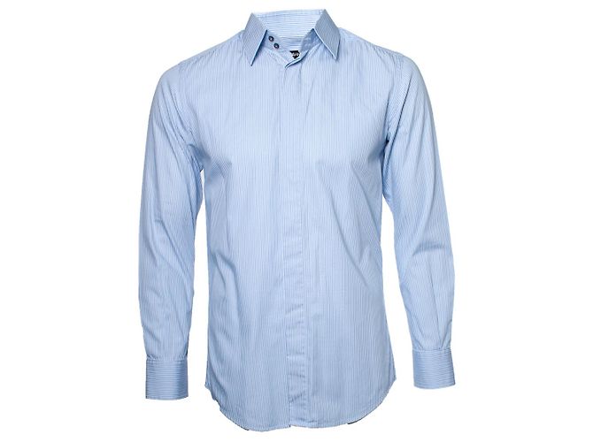 Dolce & Gabbana, camicia a righe blu