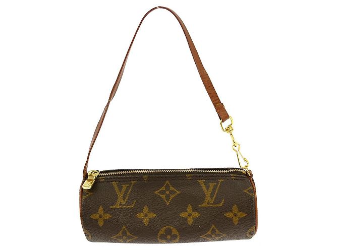 Louis Vuitton Papillon Pochette Monogram Canvas Mini Braun