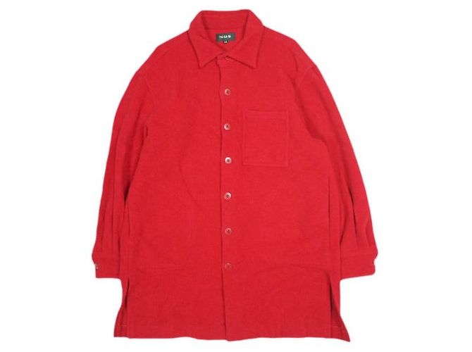 Autre Marque Giacca-camicia in lana TACASi Rosso