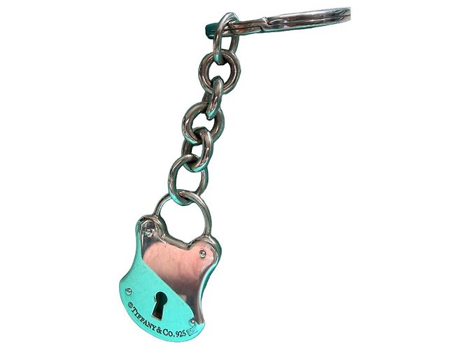 Portachiavi Tiffany & Co. Lucchetto Silver hardware