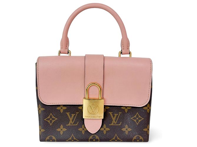 Louis Vuitton Locky Monogram Canvas with Leather BB Rosa