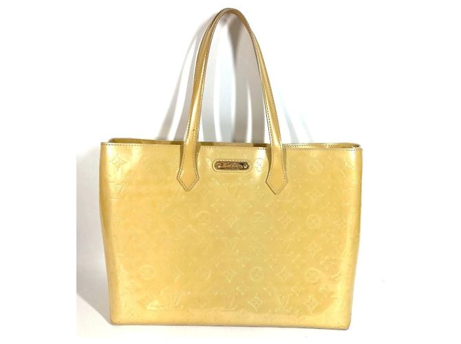 Sac à main Louis Vuitton Monogram Vernis Wilshire MM