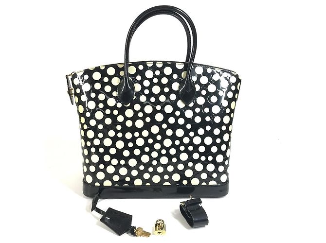 Sac Louis Vuitton Vernis Dot Infinity Yayoi Kusama Lockit MM
