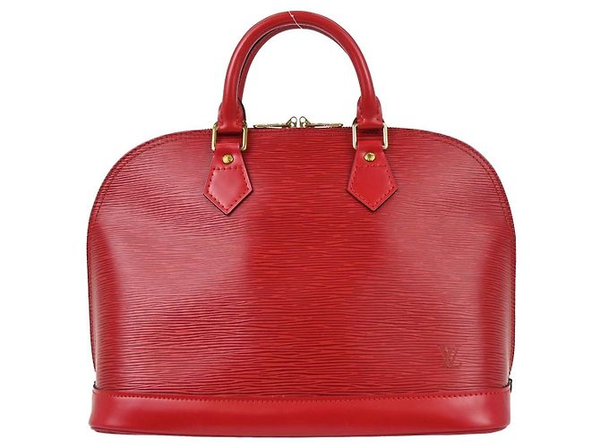 Louis Vuitton Alma Epi Leather PM Rot