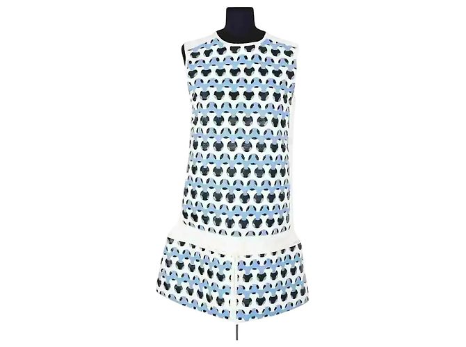 Courreges Vestido azul
