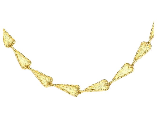 Autre Marque Collar de oro amarillo de 18K Dorado