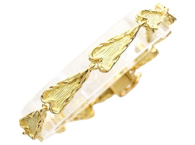 Autre Marque Pulsera de charms en oro amarillo de 18K Dorado