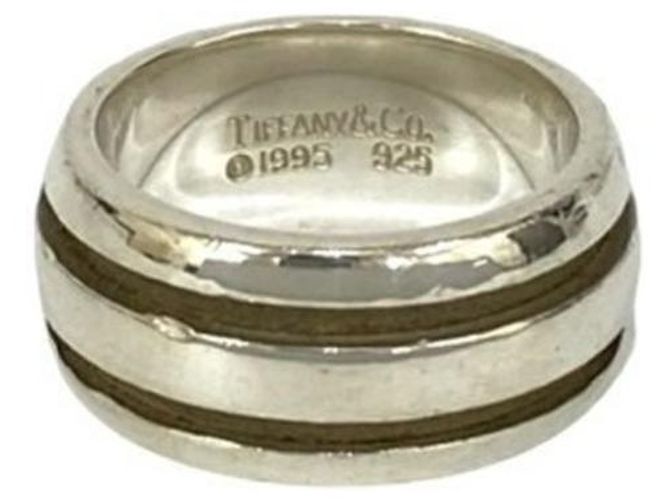 Anello Double Line Band Tiffany & Co. Argento