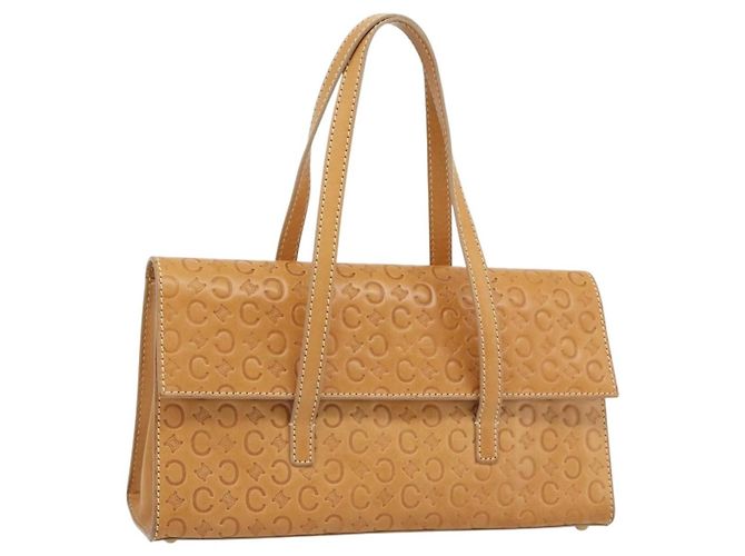 Céline Celine C Macadam Canvas Beige