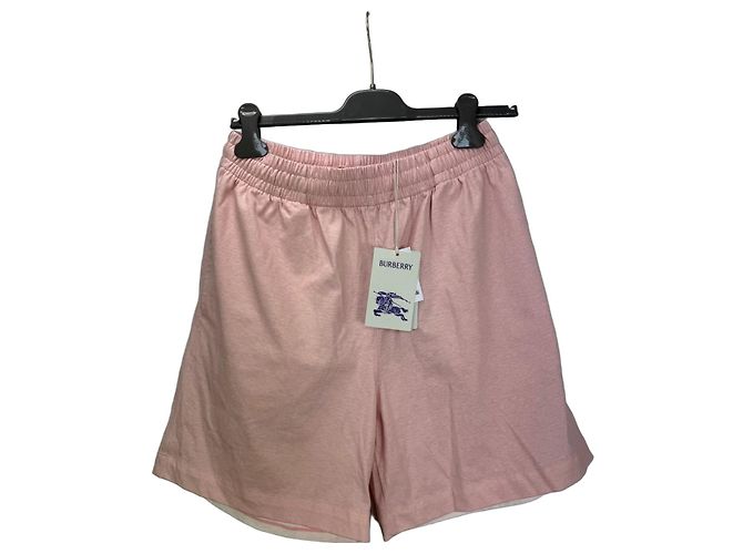 Burberry Baumwoll-Shorts in Rosa Pink