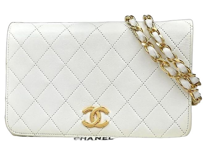 Chanel Wallet on Chain Leather White