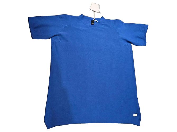 Autre Marque AlphaTauri Kurzarm-Pullover Herren - Blau