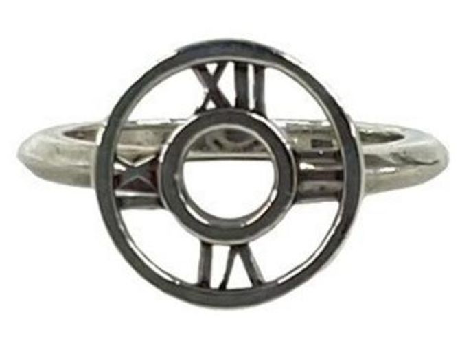 Tiffany & Co Tiffany Vintage Atlas Medallion Ring Silber