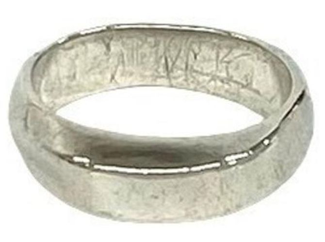 Tiffany & Co. Vintage Knife Edge Band Ring Silber