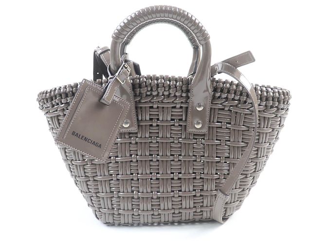 Borsa Balenciaga Bistro Marrone Grigio