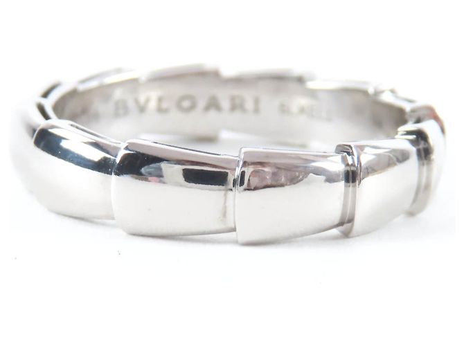 Bulgari Anel Viper da Bvlgari em ouro branco Prata