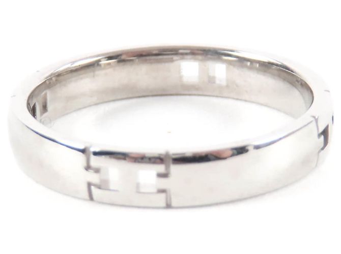 Ring Anello Hercules Hermès in oro bianco Argento 