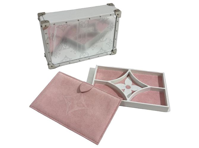 Louis Vuitton Joyero Monogram Rose Rosa Blanco