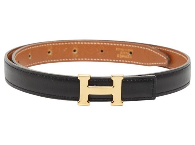 Hermès Hermes Constance H-Belt Marron Noir