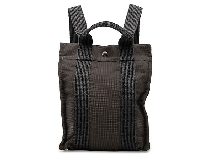Hermès Hermes Herline Ad PM Backpack Brown Black