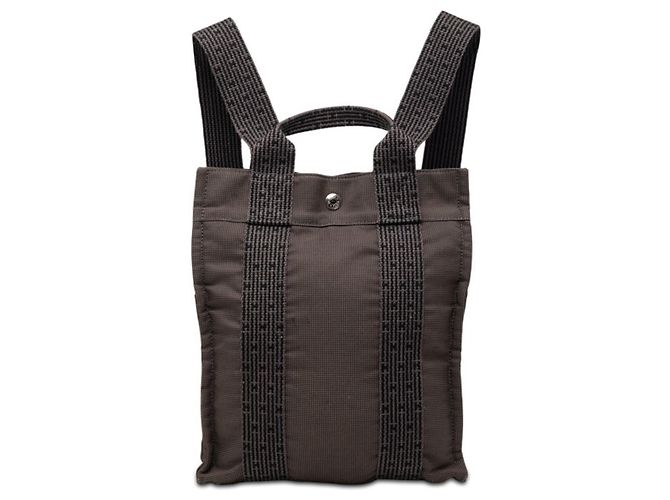 Hermès Hermes Herline Ad PM Backpack Brown Black