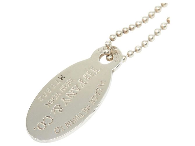 Collana lunga con ciondolo ovale Return to Collection di Tiffany & Co.