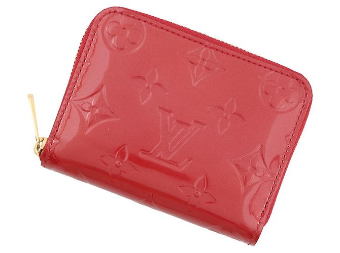 Monedero Louis Vuitton Monogram Vernis Roja